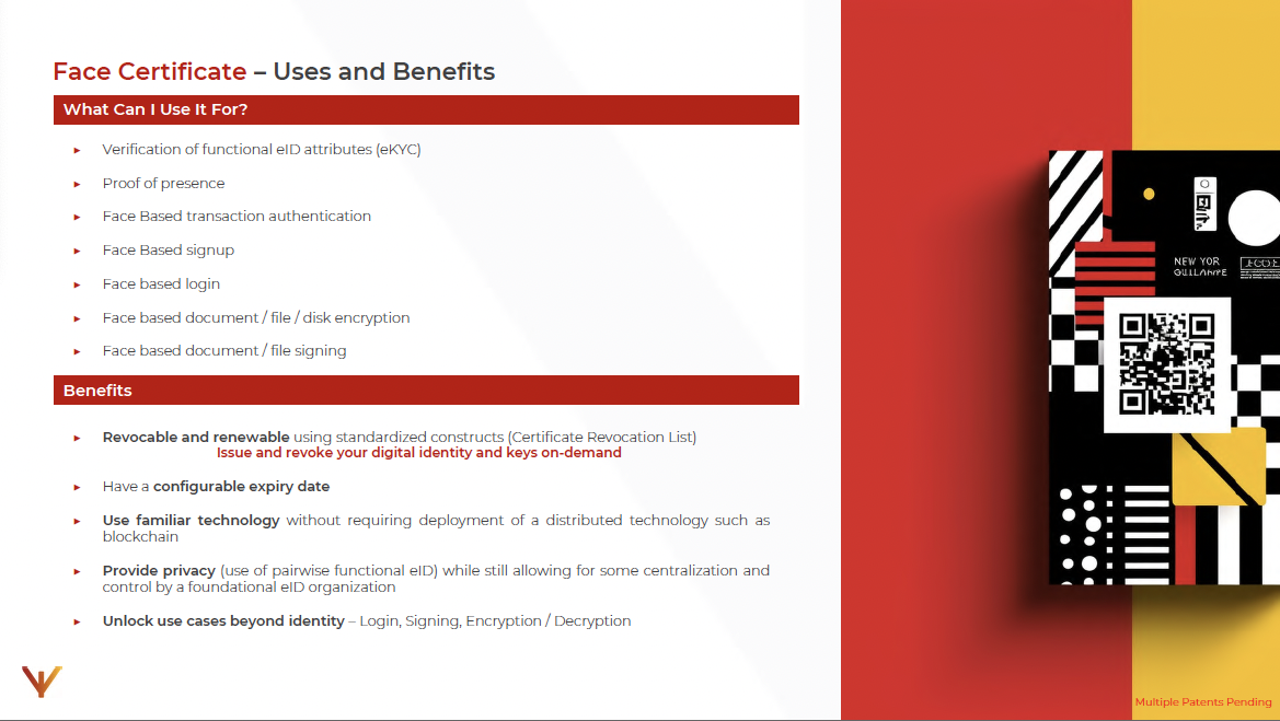 Uses & benefits of Face Certificates