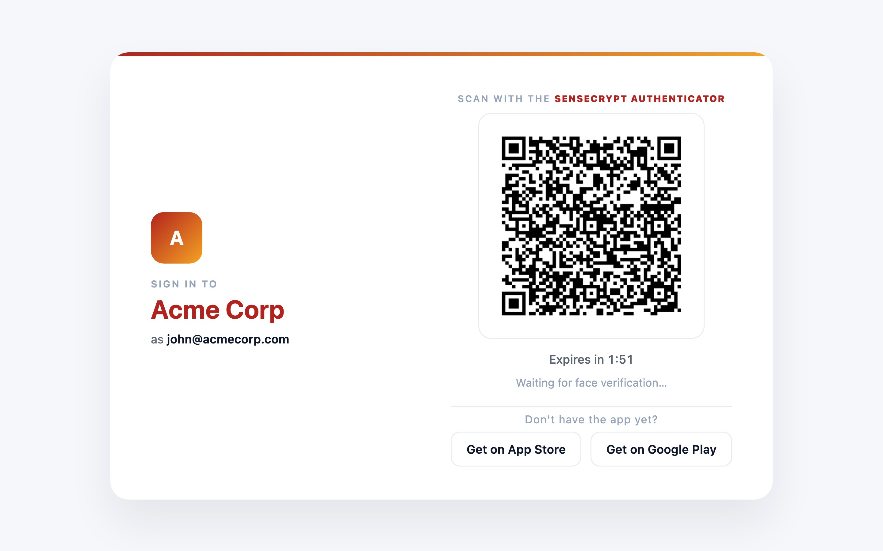 Your application, protected by SenseCrypt