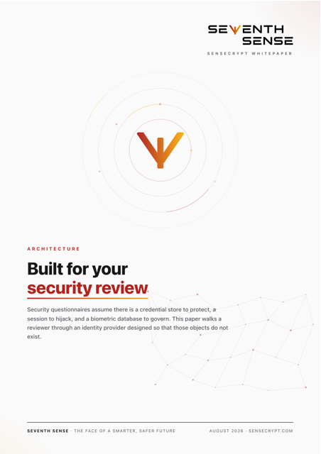 Cover of the SenseCrypt whitepaper Built for your security review